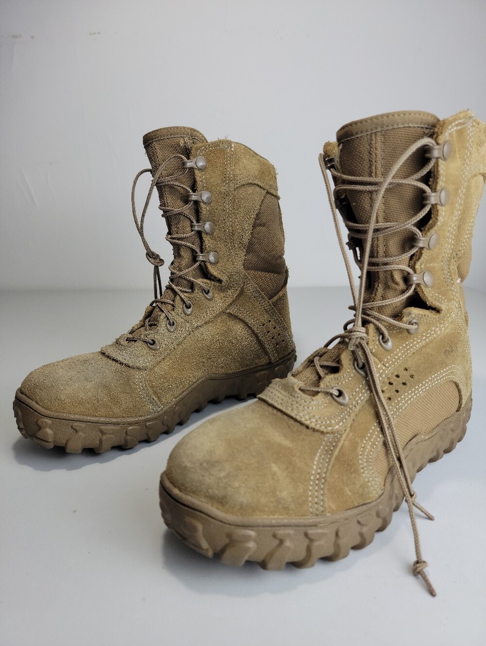 Rocky S2V Steel Toe Tactical Military Boots Coyote Brown RKC053 Men 6M/W's 8 USA